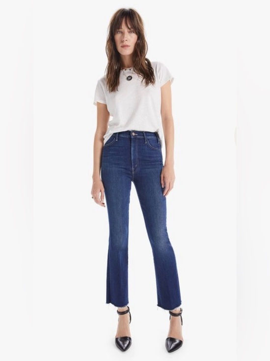 MOTHER Denim - MOTHER Denim The Hustler Ankle Fray Jeans in Home Movies 🎥🍿